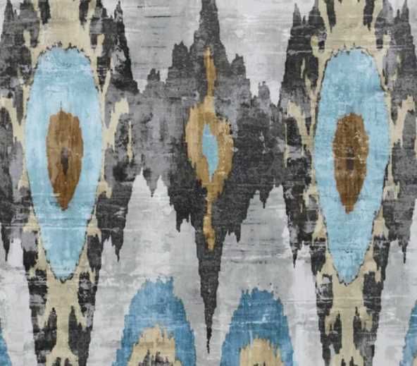 Stylecraft Ikat II Multi-Colored Wall Art-1