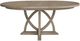 Bernards Citrus Heights 5-Piece Brown/White Round Dining Table Set-1