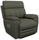 La-Z-Boy® Talladega Charcoal Power Rocking Recliner with Headrest-0
