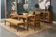 Riverside Furniture Halbrooke 2-Piece Nutmeg Oak Upholstered Back Arm Chair Set-1