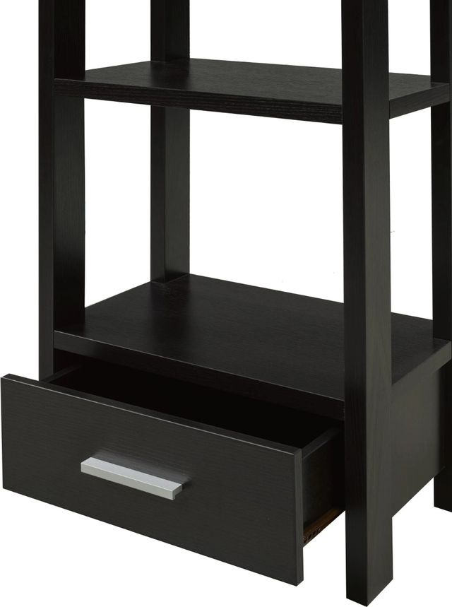 Brassex Inc. Black Display Cabinet-1