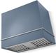 AGA Loge 36" Stone Blue Wall Mounted Range Hood with Brushed Nickel Trim-0