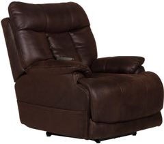 Catnapper® Anders Dark Chocolate Power Recliner with Dual Heat and Massage