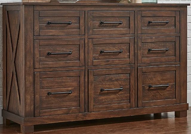 A-America® Sun Valley Rustic Timber Dresser-0