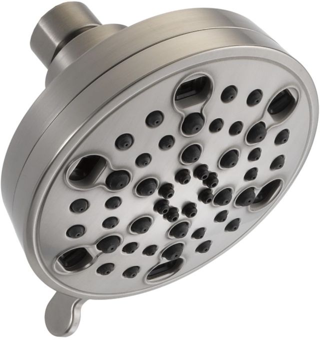 Delta Universal Showering Stainless H2Okinetic® 5-Setting Contemporary Shower Head-0