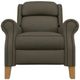 Best® Home Furnishings Customizable Joanna Power High Leg Recliner with Honey Birch Legs-1