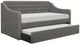 Homelegance® LaBelle Gray Youth Twin Daybed with Trundle-0