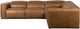 Four Hands Radley 5-Piece Sonoma Butterscotch Power Reclining L-Shaped Sectional-3
