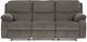Signature Design by Ashley® Scranto Brindle Manual Reclining Sofa-1