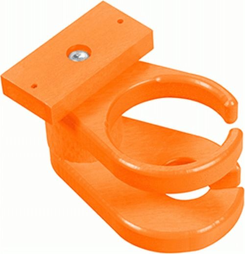 C.R. Plastics Adirondack Orange Wineglass / Cup Holder-0