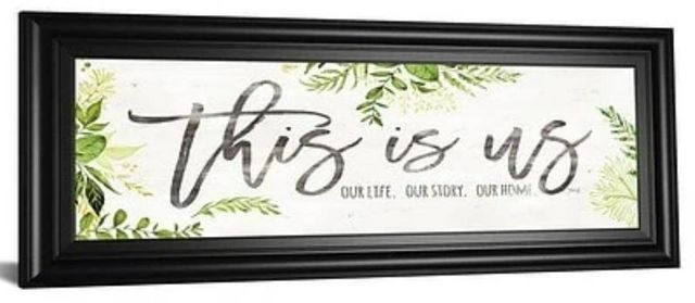 Classy Art This Is Us by Marla Rae Wall Art-1