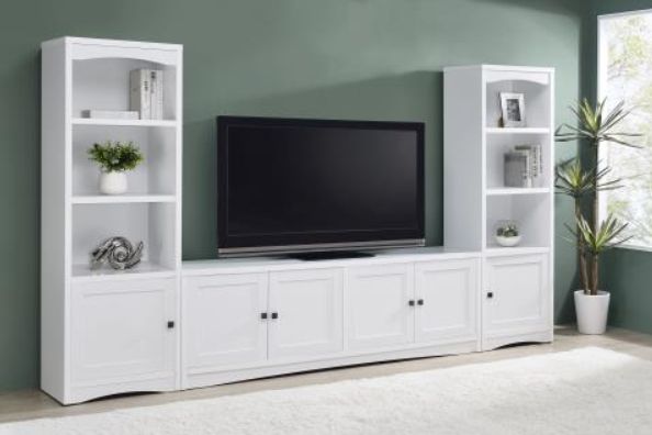 Coaster® Laughlin White Entertainment Center-3
