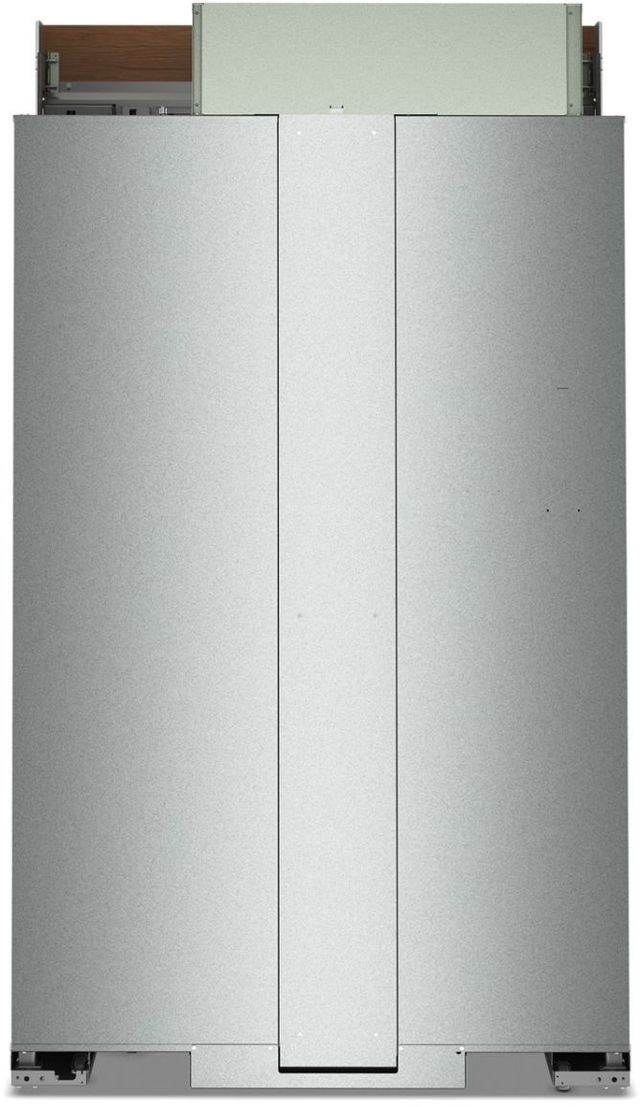 KitchenAid® 48” 30 Cu. Ft. Panel Ready Built-In Side-by-Side Refrigerator with Platinum Interior-4