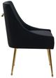 VIG Furniture Modrest Castana 2-Piece Black/Gold Dining Chair Set-2