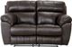 Catnapper® Costa Chocolate Leather Lay Flat Reclining Loveseat-3