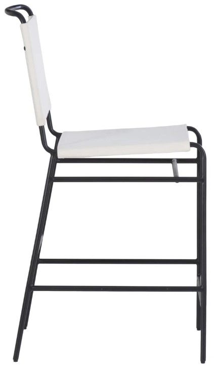 Powell® Wade Black/Cream Counter Stool-4