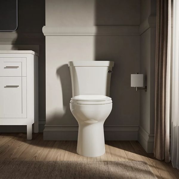 KOHLER® Highline® Biscuit 2-Piece 29" Right-Hand Trip Elongated Toilet, 1.28 Gpf-3