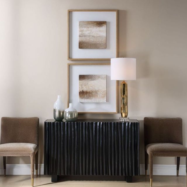 Uttermost® Between Lines 2-Piece Abstract Painting-1