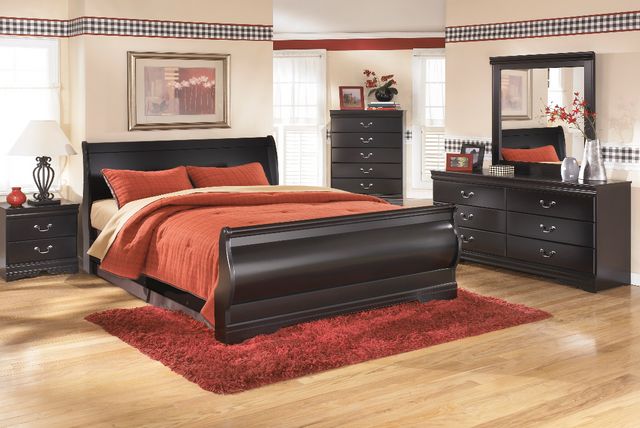 Signature Design by Ashley® Huey Vineyard Black Bedroom Mirror-1
