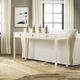 Modern History Somerset Bay Home White Console Table-1