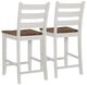 Powell® Vail White Counter Stool-5