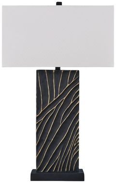 Signature Design by Ashley® Bartlen Black/Gold Table Lamp