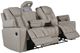 Signature Design by Ashley® Next Move Coin Manual Reclining Sofa with Drop Down Table-2