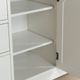 Elements International Brookpine White Dresser and Mirror Set-1