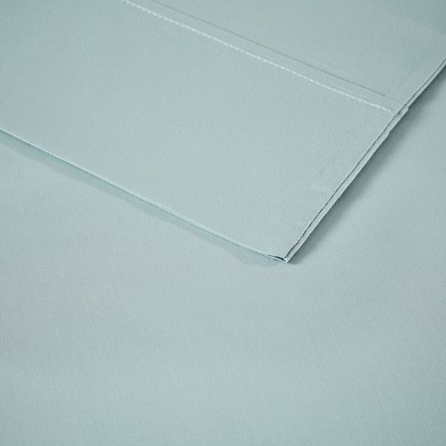 Olliix by Madison Park Seafoam Queen 1500 Thread Count Cotton Rich Sheet Set-2