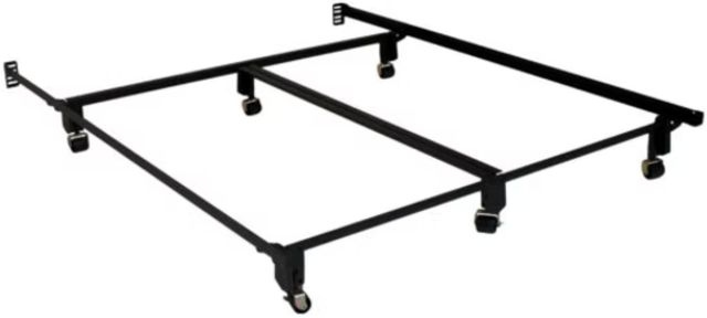 Home by Hollywood Inst-a-matic® High Carbon Twin/Full/Queen/California King/Eastern King Bed Frame with Double Center Support with Rollers and Glides-0