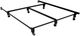 Home by Hollywood  Inst-a-matic® High Carbon Twin/Full/Queen/California King/Eastern King Bed Frame with Double Center Support with Rollers and Glides-0