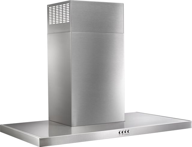 KitchenAid® 36" Stainless Steel Wall Mount Flat Range Hood-2