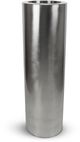 Le Present Satino Cylindra Stainless Steel 44" Planter-0