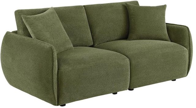 Coaster® Elysia 2-Piece Green Upholstered Modular Lounge Loveseat-0
