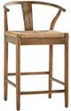 Furniture Classics Broomstick Light Oak 21" Counter Stool-0