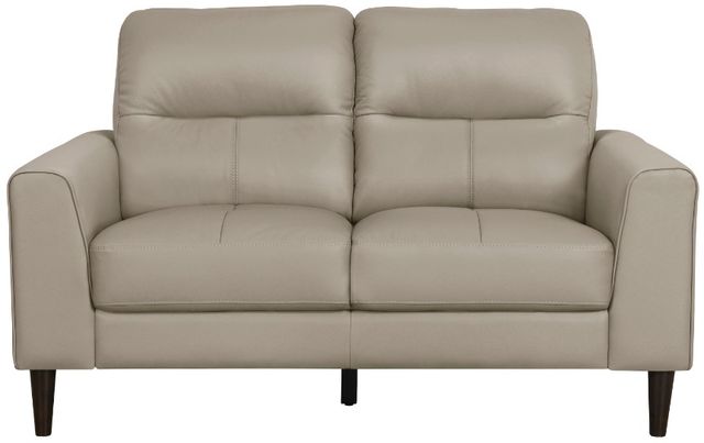 Homelegance® Lewes Latte Loveseat-2