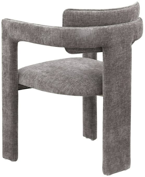 Meridian Furniture Brenda Gray Upholstered Dining Chair-3
