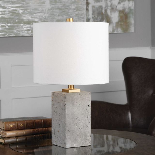 Uttermost® Drexel Gray Accent Lamp-1