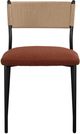 TOV Furniture Celine 2-Piece Maroon Dining Chair Set-4