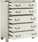Magnussen Home® Chesters Mill Alabaster/Aged Iron Drawer Chest-3