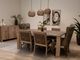 International Furniture Direct Xel-Ha Dark Hay Brown Upholstered Back Dining Side Chair-1