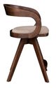 Furniture of America® Biasca 2-Piece Rich Walnut Counter Chair-4