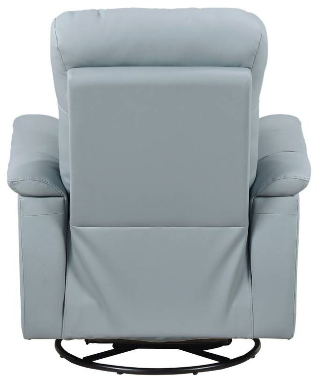 Homelegance® Bristow Blue Manual Swivel Glider Reclining Chair-4