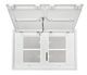 Best® HBC1 Series 43" White Island Range Hood-2