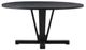 Four Hands Cobain Flint Black Dining Table-1