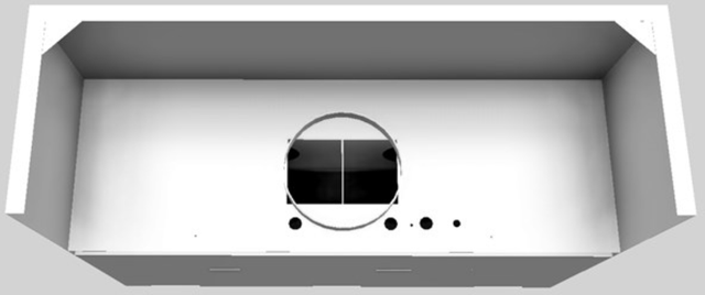 Vent-A-Hood® 36" White Wall Mounted Range Hood-2