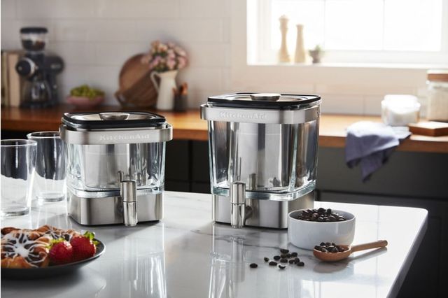 KitchenAid® 38 Oz Stainless Steel Cold Brew Coffee Maker-1