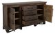International Furniture Direct Walnut Brown Console-2