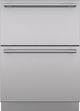 Sub-Zero® 24" Stainless Steel Drawer Panels with Tubular Handles-0