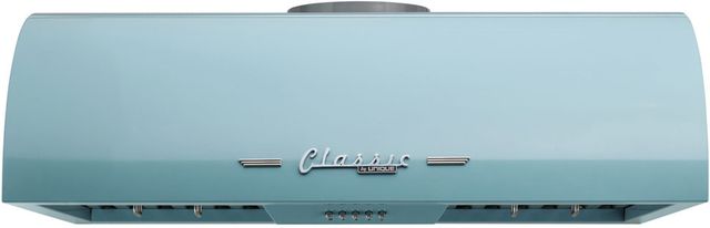 Unique® Appliances Classic Retro 30" Ocean Mist Turquoise Under Cabinet Range Hood-0